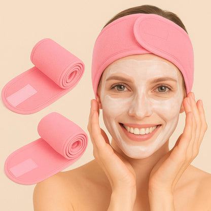 Bandeau Cosmétique Réglable – Confort et réglable lot x3