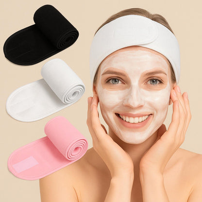 Bandeau Cosmétique Réglable – Confort et réglable lot x3