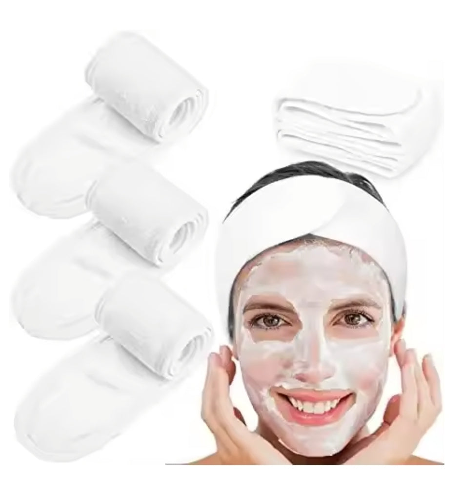 Bandeau Cosmétique Réglable – Confort et réglable lot x3
