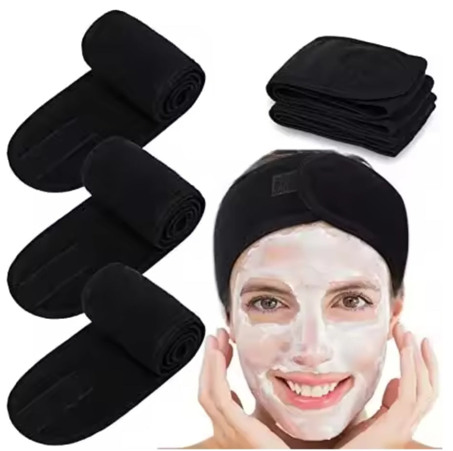 Bandeau Cosmétique Réglable – Confort et réglable lot x3